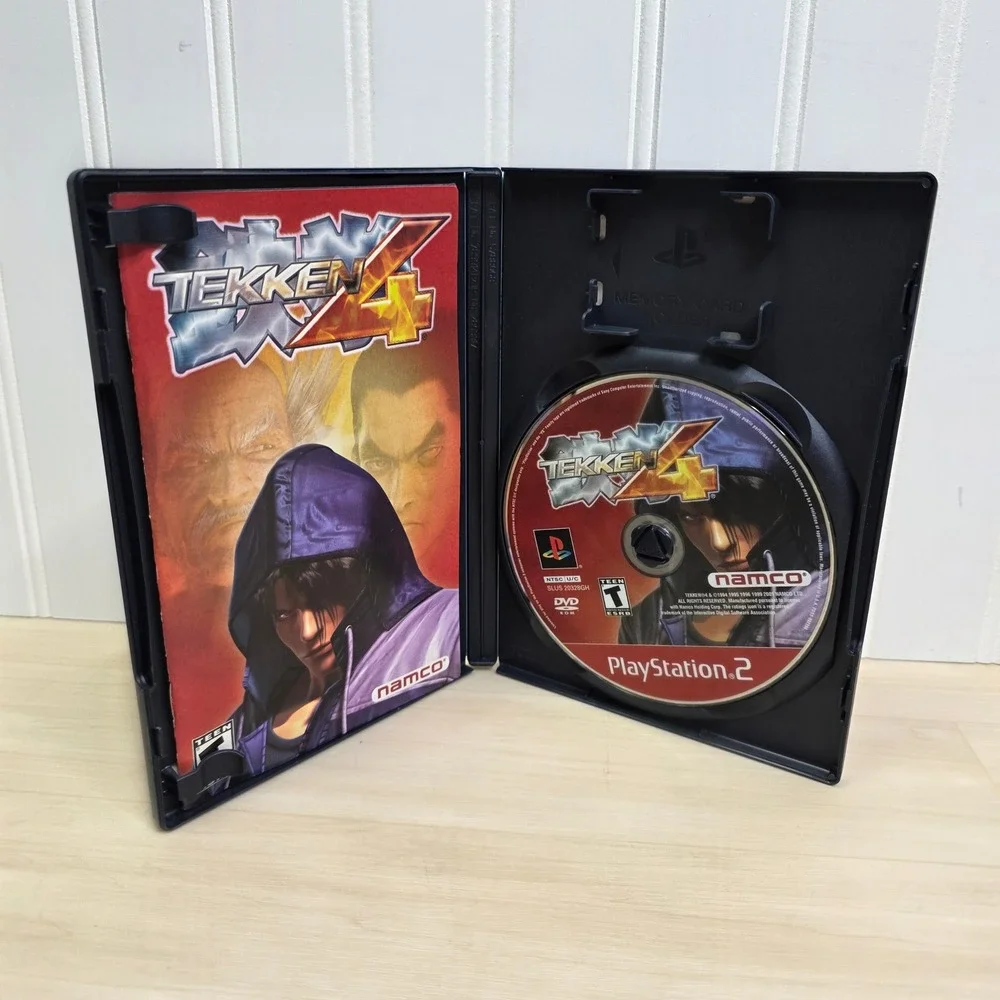 Tekken 4‎ Sony PlayStation 2 PS2 Greatest Hits Namco Fighting Game CIB Manual